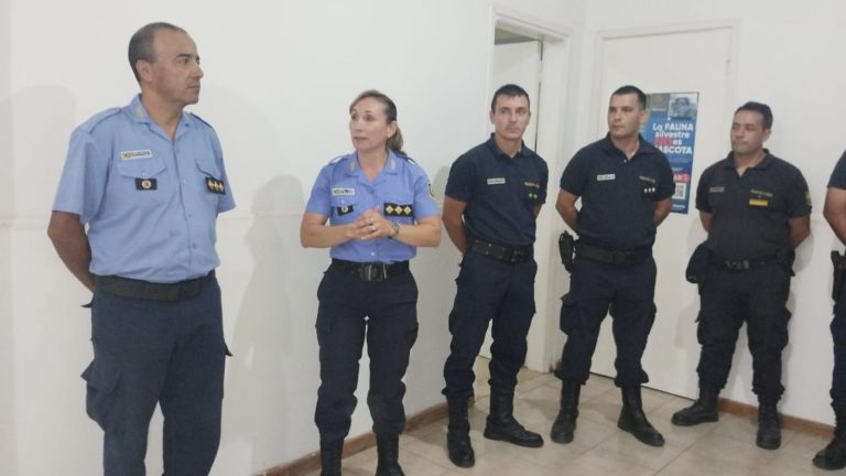 Caleufú: asunción del nuevo jefe de la Comisaría Departamental