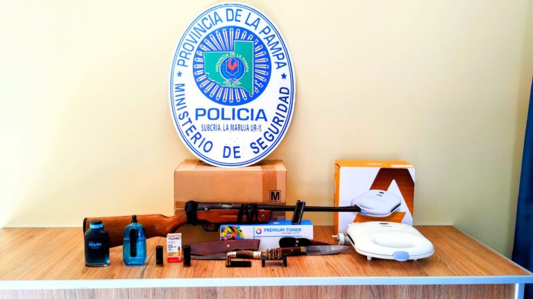 La Maruja: Dos hechos delictivos esclarecidos y tres detenidos