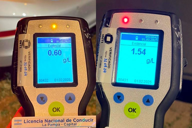 Más de 300 controles de alcoholemia y 14 positivos tras multitudinaria fiesta en Intendente Alvear