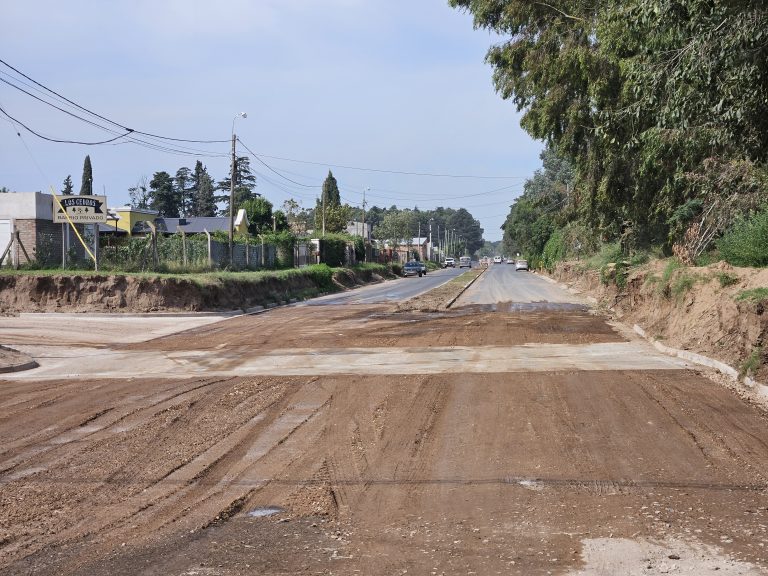 Solo faltan detalles para culminar la obra de barrio Sur