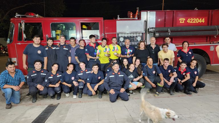 Regresaron los brigadistas de General Pico que combatieron incendios en la Patagonia