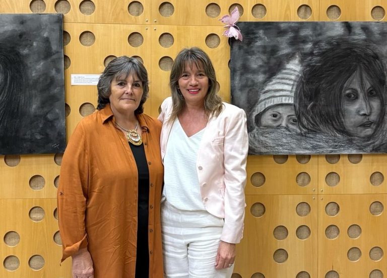 Inauguraron la muestra “Marginadas, Palabras que Lastiman” de Nidia Casale