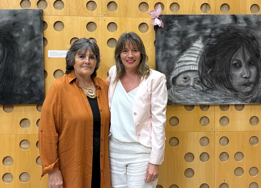 Inauguraron la muestra “Marginadas, Palabras que Lastiman” de Nidia Casale