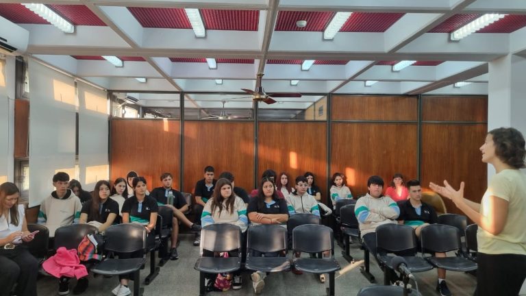 General Pico: estudiantes de Trenel asistieron un debate oral y dos charlas en el Edificio Judicial