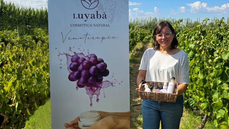 Cosmética pampeana: Luyaba apuesta al Malbec para elaborar productos naturales