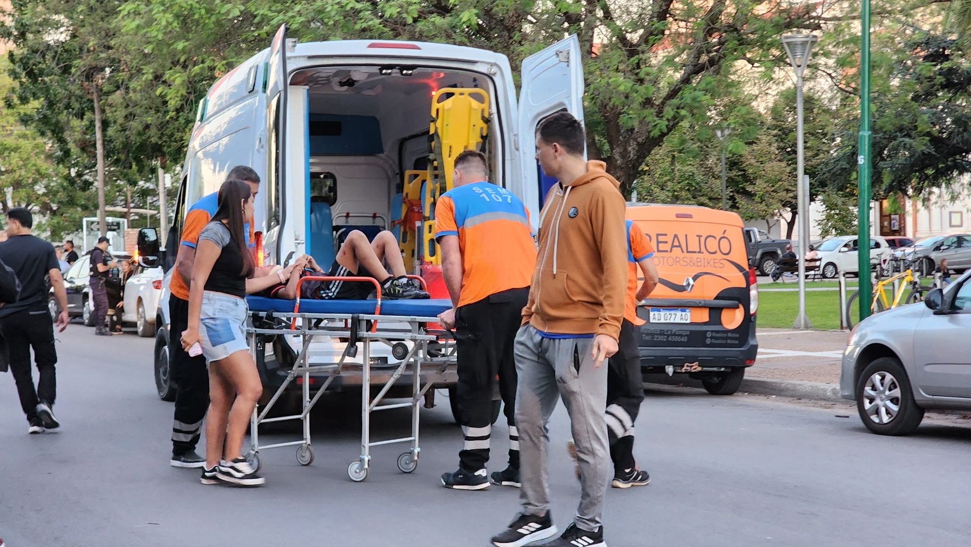 Menor atropellado en calle 9: fue hospitalizado con lesiones leves