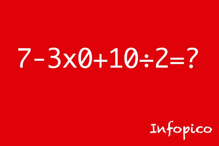 Reto del día: ¿resolverás este ejercicio matemático en 7 segundos?