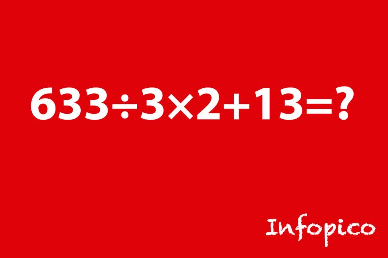 Reto del día: ¿resolverás este ejercicio matemático en 7 segundos?