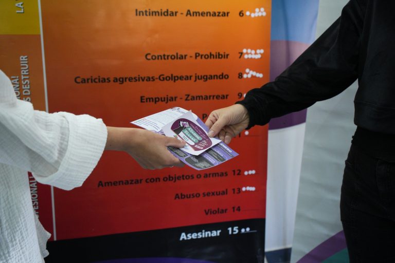 Descentralización del servicio de violencia familiar: jornada informativa y de sensibilización en el barrio Ranqueles