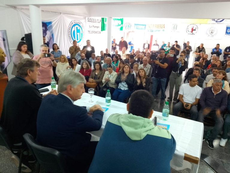 Ziliotto participó del Plenario Nacional Patagónico de la CGT en General Pico