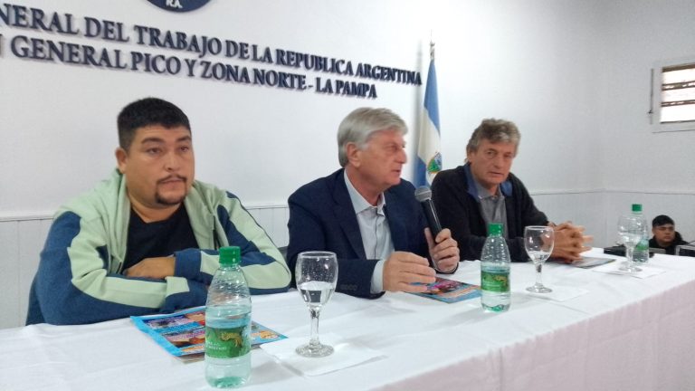Ziliotto llamó a defender el trabajo y pidió unidad: “La única manera de desarrollar el país es a partir del trabajo”