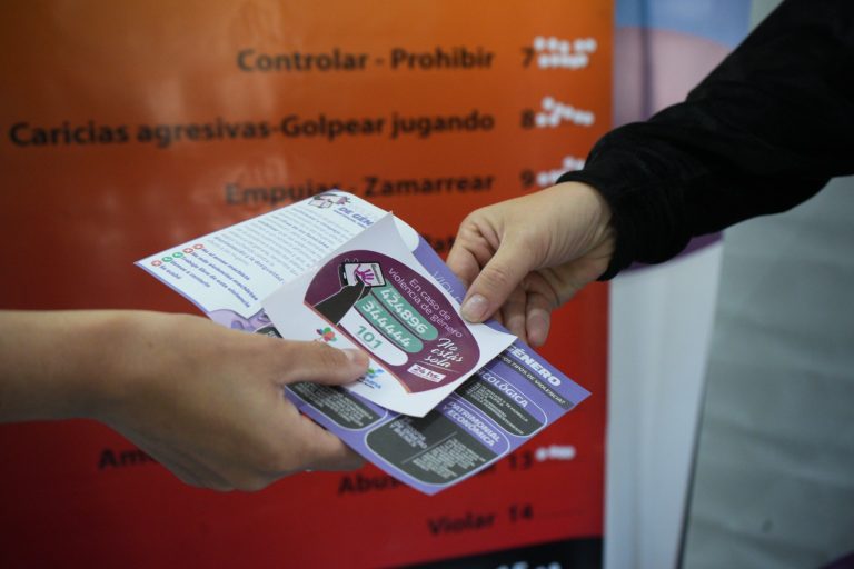 El “espacio activo de prevención de violencia de género” en el barrio El Molino