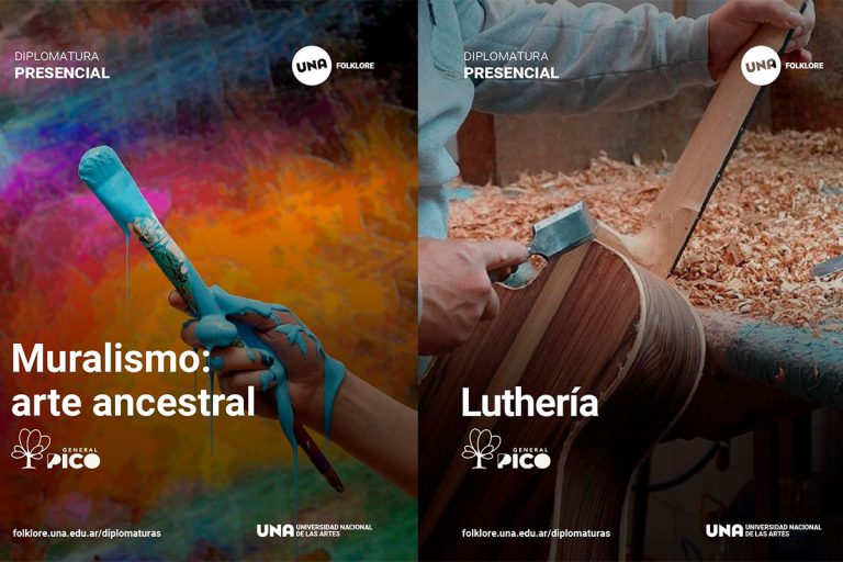 Nuevas diplomaturas en muralismo y luthería llegan a General Pico de la mano de la UNA y el municipio