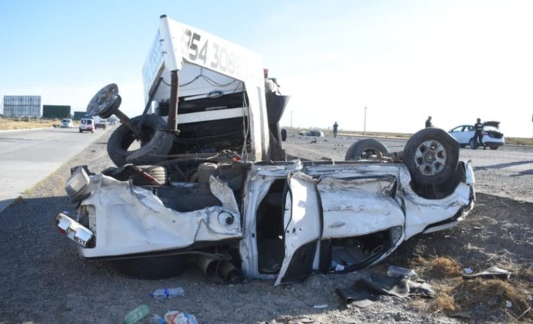Grave accidente en Ruta 3 al norte de Trelew: pampeanos involucrados