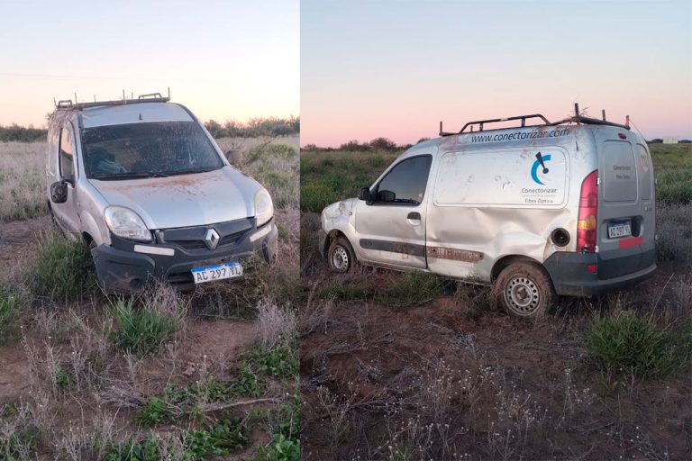 Accidente sobre Ruta Provincial 20: conductor salió ileso