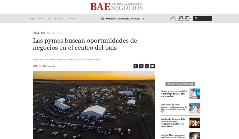 ExpoPyMEs 2025 gana visibilidad nacional como punto de negocios del centro del país