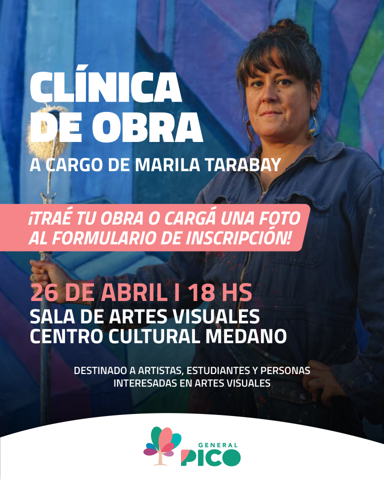 Clínica de obra en el centro cultural Medano: una oportunidad para artistas