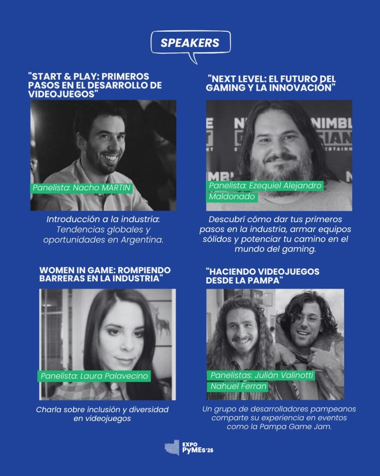 Game On desembarca en la Expo PyMEs 2025: el mundo del gaming se vive en La Pampa
