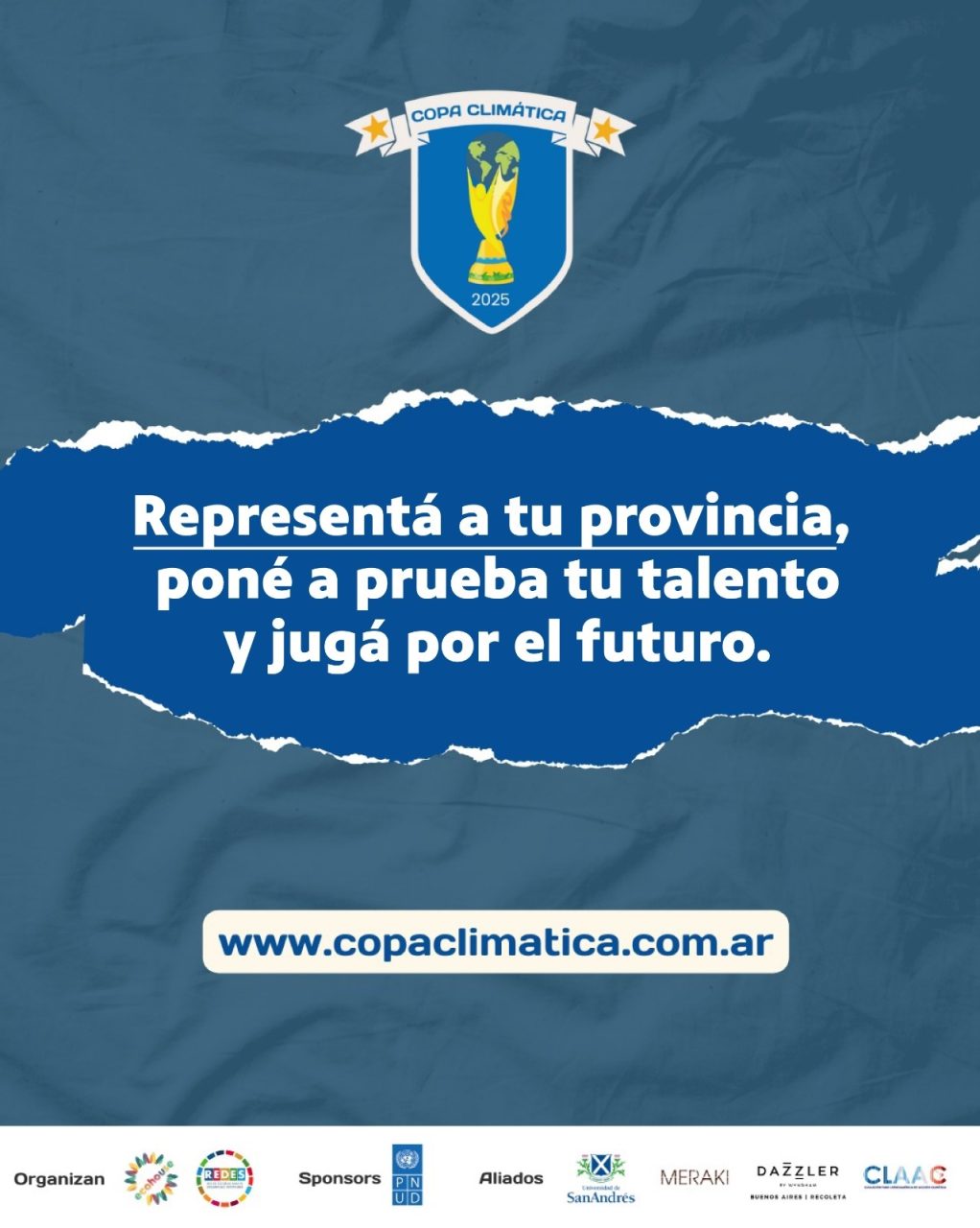 Convocan a estudiantes pampeanos a participar de la Copa Climática 2025
