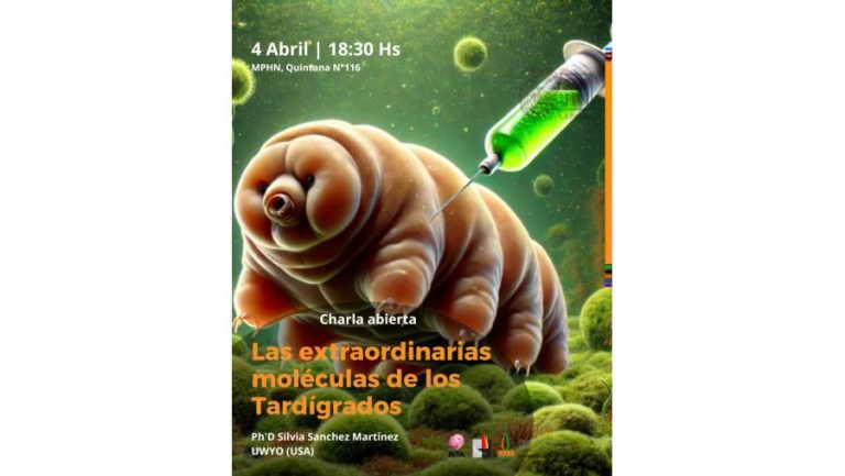 Tardígrados al servicio de la salud: charla científica sobre sus proteínas extraordinarias en el Museo de Historia Natural