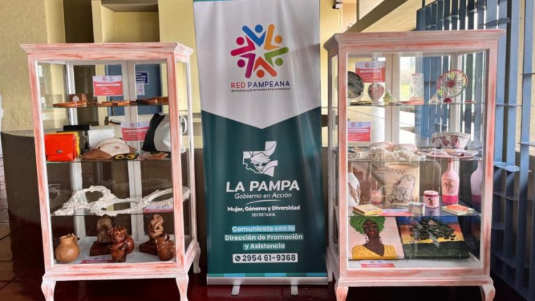 Emprendedoras pampeanas se lucen en nueva exposición promovida por la Secretaría de la Mujer