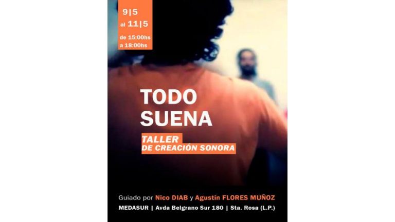 Taller “todo suena” invita a explorar la creación sonora en La Pampa