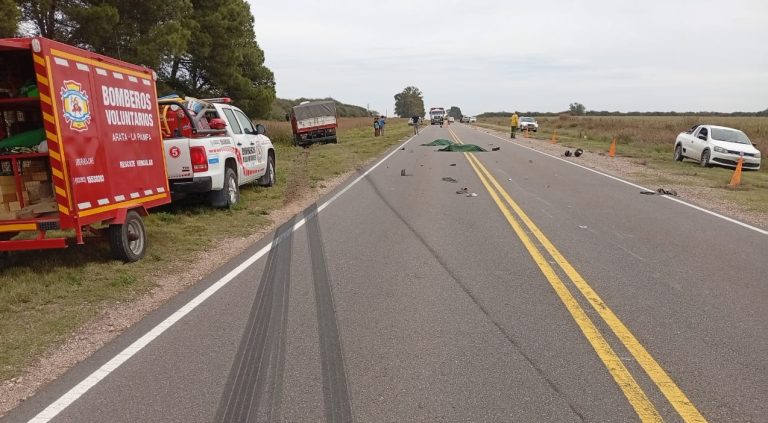 Dieron a conocer la identidad de las personas fallecidas en el trágico accidente en Ruta 4