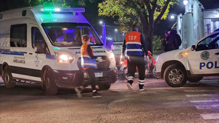 Colisión en intersección de calles 36 y 29