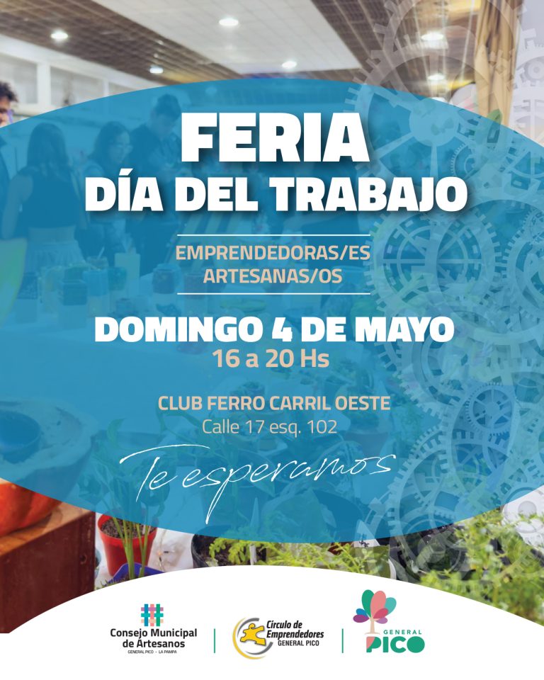 Feria del Día del Trabajo en el Club Ferro Carril Oeste este domingo