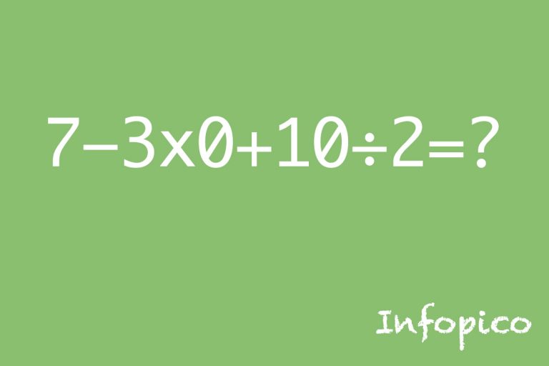 Reto del día: resuelve este problema matemático en 7 segundos