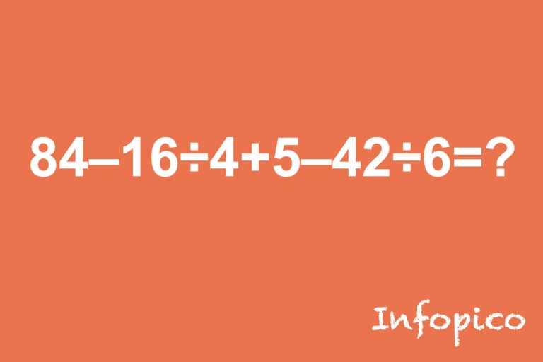 Reto del día: solo tienes un total de 6 segundos para descifrar el resultado correcto de este ejercicio