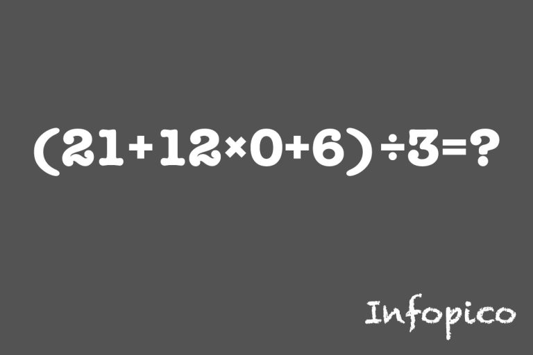 Reto del día: resuelve este problema matemático en 6 segundos