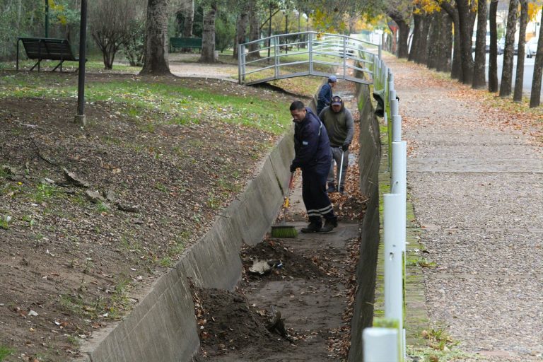 El municipio de General Pico realiza una nueva jornada integral de limpieza en barrio Talleres