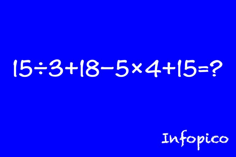 Reto del día: ¿Resolverás este ejercicio matemático en 6 segundos?
