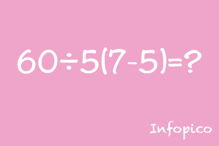 Reto del día: resolvé la cuenta matemática en menos de 6 segundos
