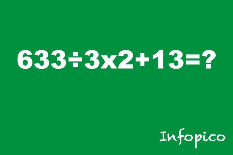 Reto del día: resuelve este problema matemático en 7 segundos
