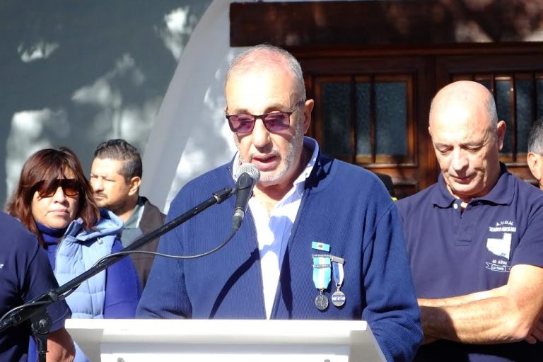 Malvinas, honor y memoria en General Pico: la voz de Jorge Montero “no hagamos de esta fecha un acto político. No es el momento ni el lugar”