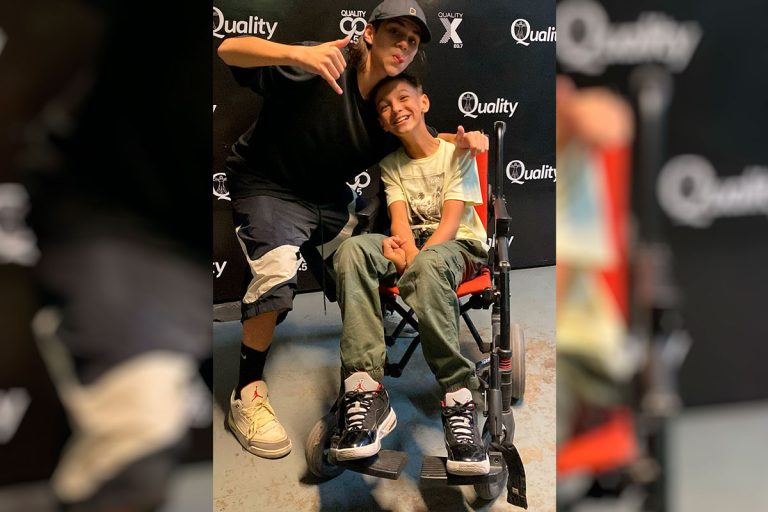 VIDEO: Valentino Merlo emocionó en Córdoba con un gesto hacia un niño piquense