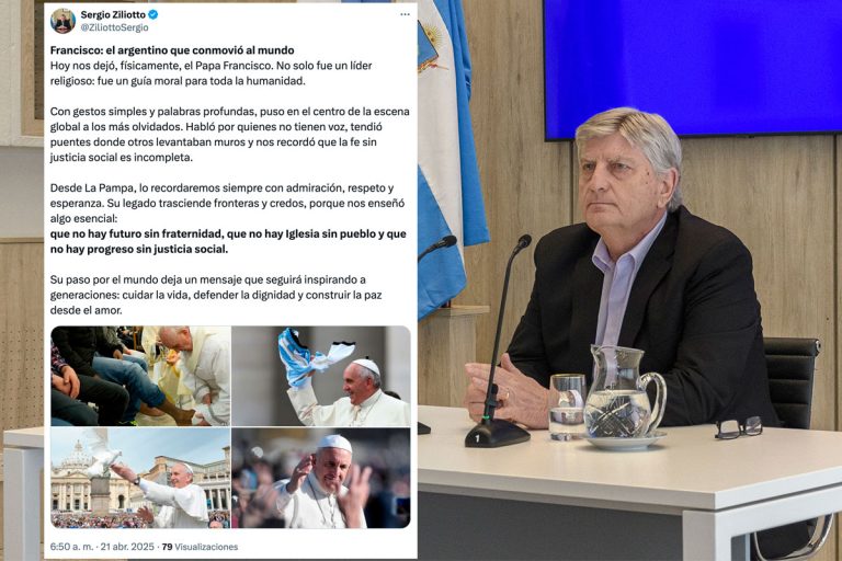 Sergio Ziliotto despidió al Papa Francisco: “El argentino que conmovió al mundo”