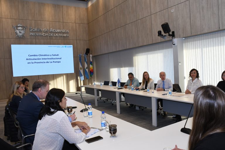 La Pampa presenta su Plan Provincial de Respuesta al Cambio Climático junto a la OPS