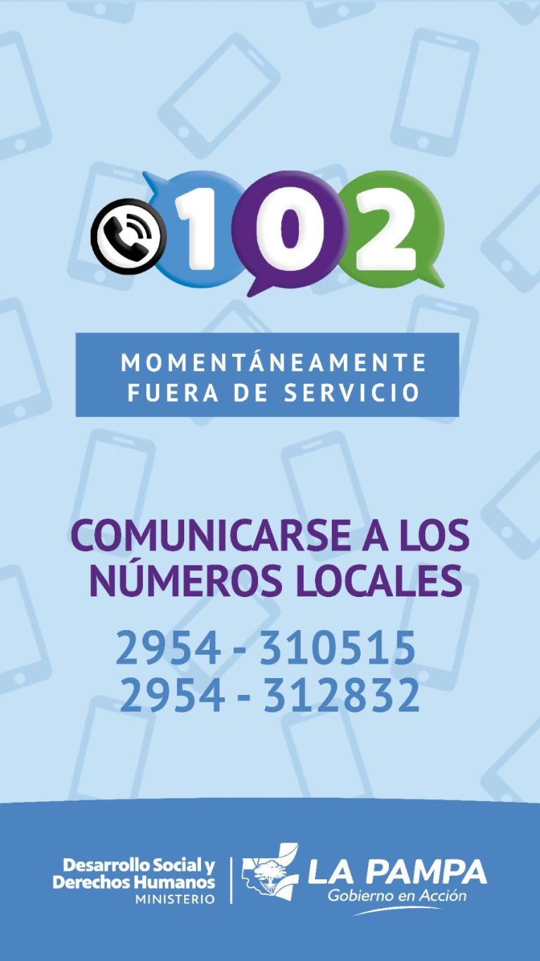 La Línea 102 fuera de servicio en la Provincia por inconvenientes operativos