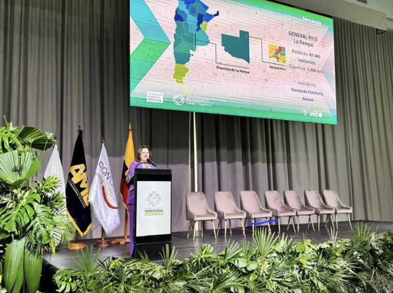 Fernanda Alonso: “General Pico tiene mucho para aportar en la lucha contra el cambio climático”