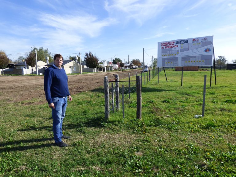 Metileo impulsa el desarrollo local con el loteo de terrenos comerciales y residenciales