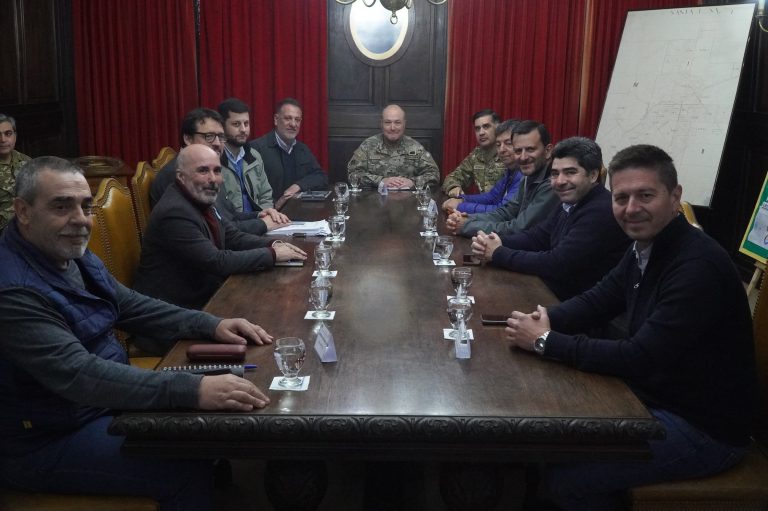 El Gobierno de La Pampa y el Ejército Argentino crean un Comité de Crisis ante emergencias climáticas