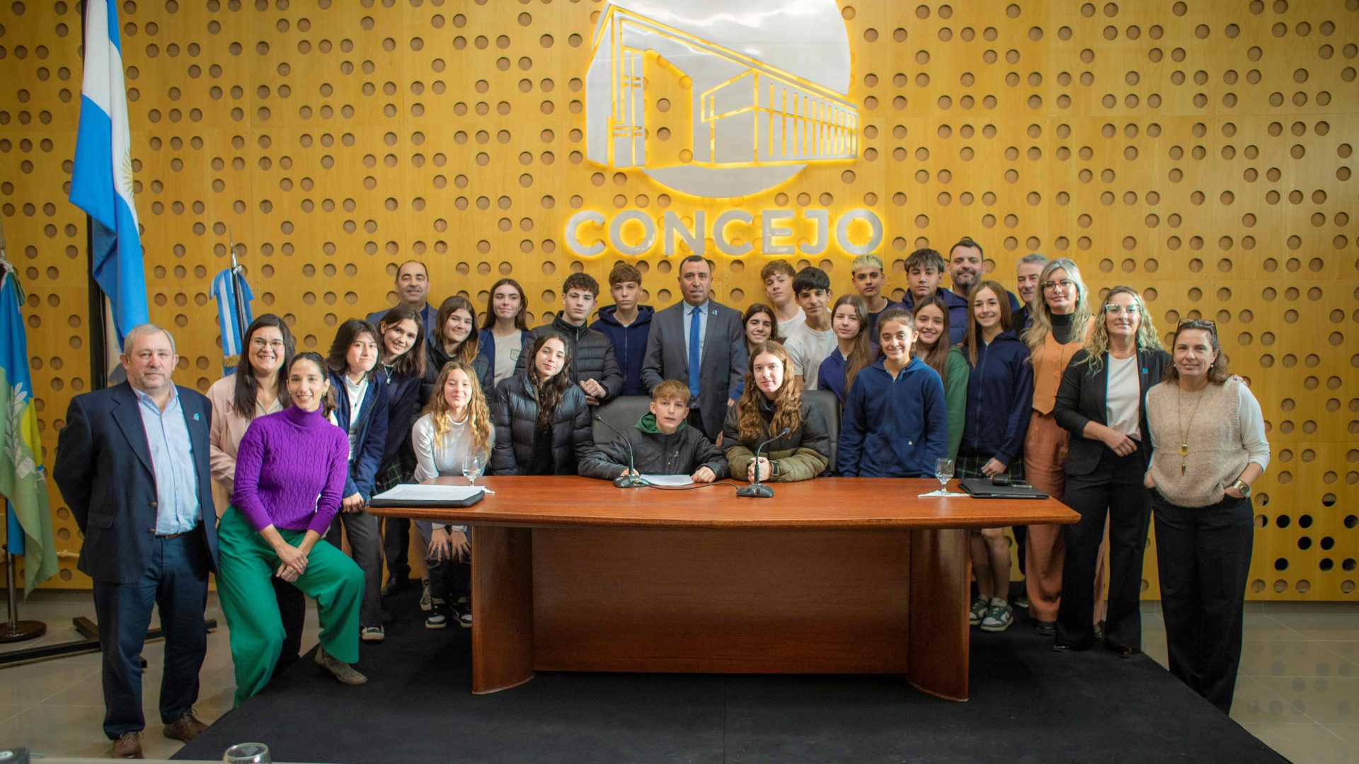 El Concejo Deliberante de General Pico celebra su octava sesión ordinaria con la participación de estudiantes