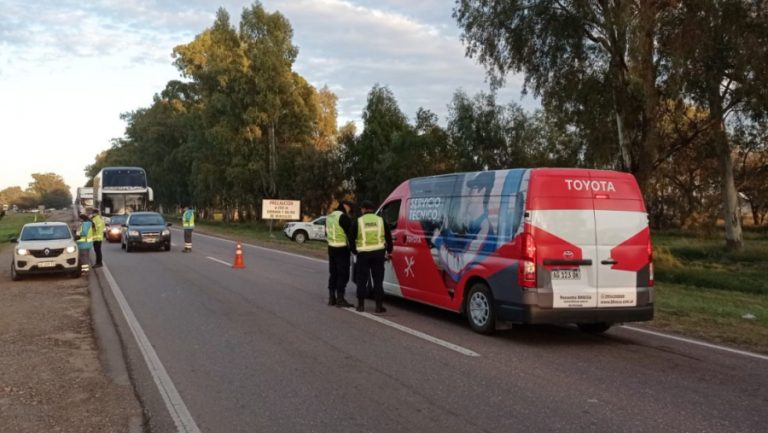 La Policía de La Pampa realiza controles de alcoholemia y detecta 12 conductores con alcohol en sangre