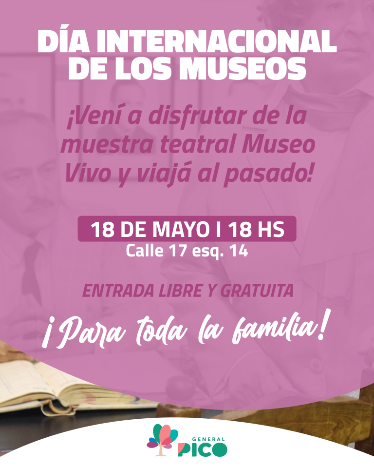 Día Internacional de los Museos: Muestra teatral en General Pico