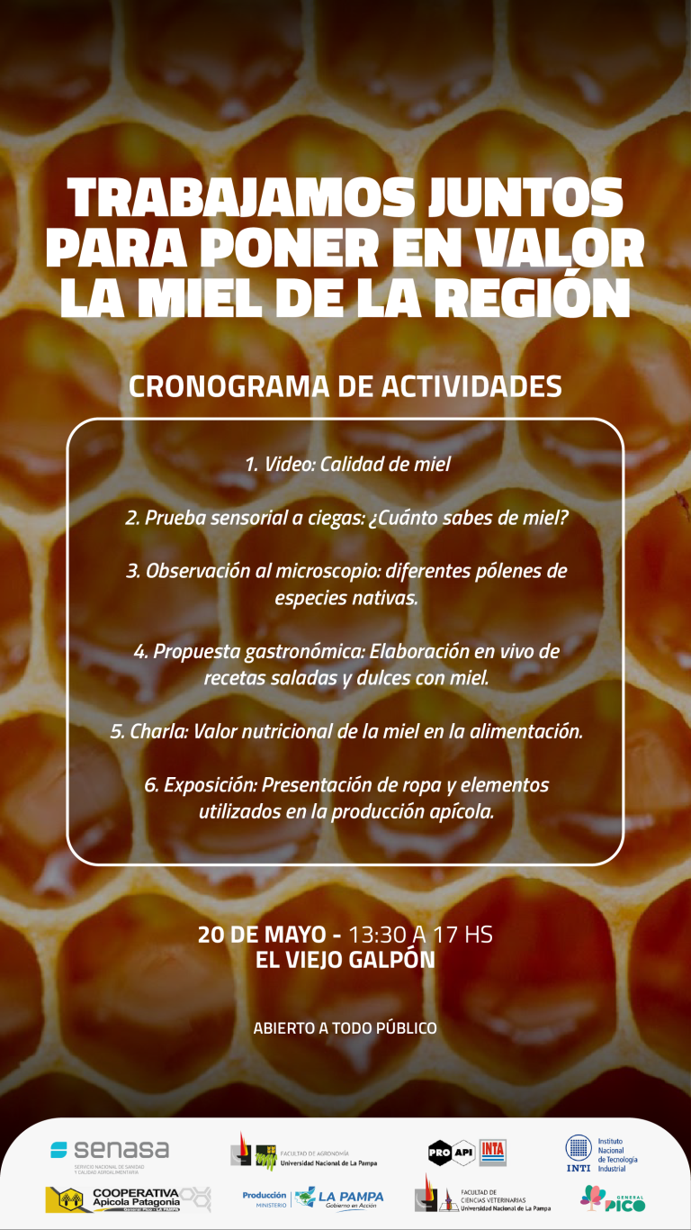 General Pico celebra la Semana de la Miel con una jornada para poner en valor la producción regional