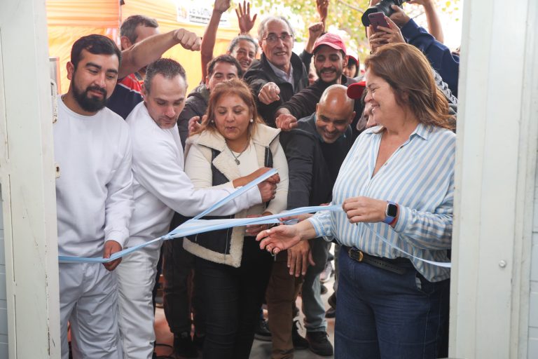 Inauguración de la planta láctea La Comunitaria en General Pico