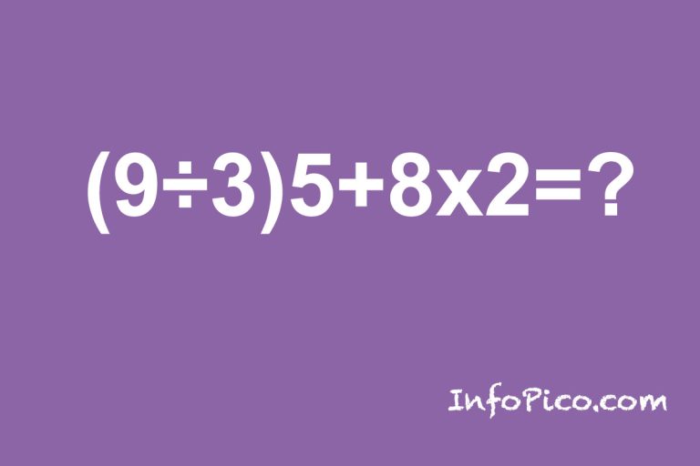 Reto del día: resuelve este problema matemático en 7 segundos